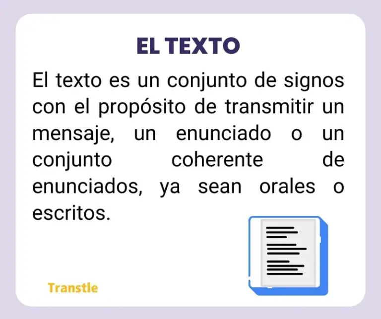 Texto, concepto de texto que es un texto